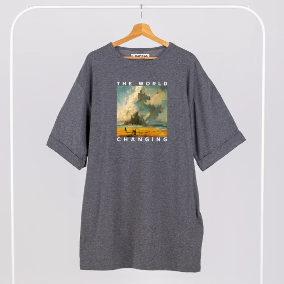 Short dress “The World Is Changing” Dresses - 3 Short dress “The World Is Changing” Dresses - 3