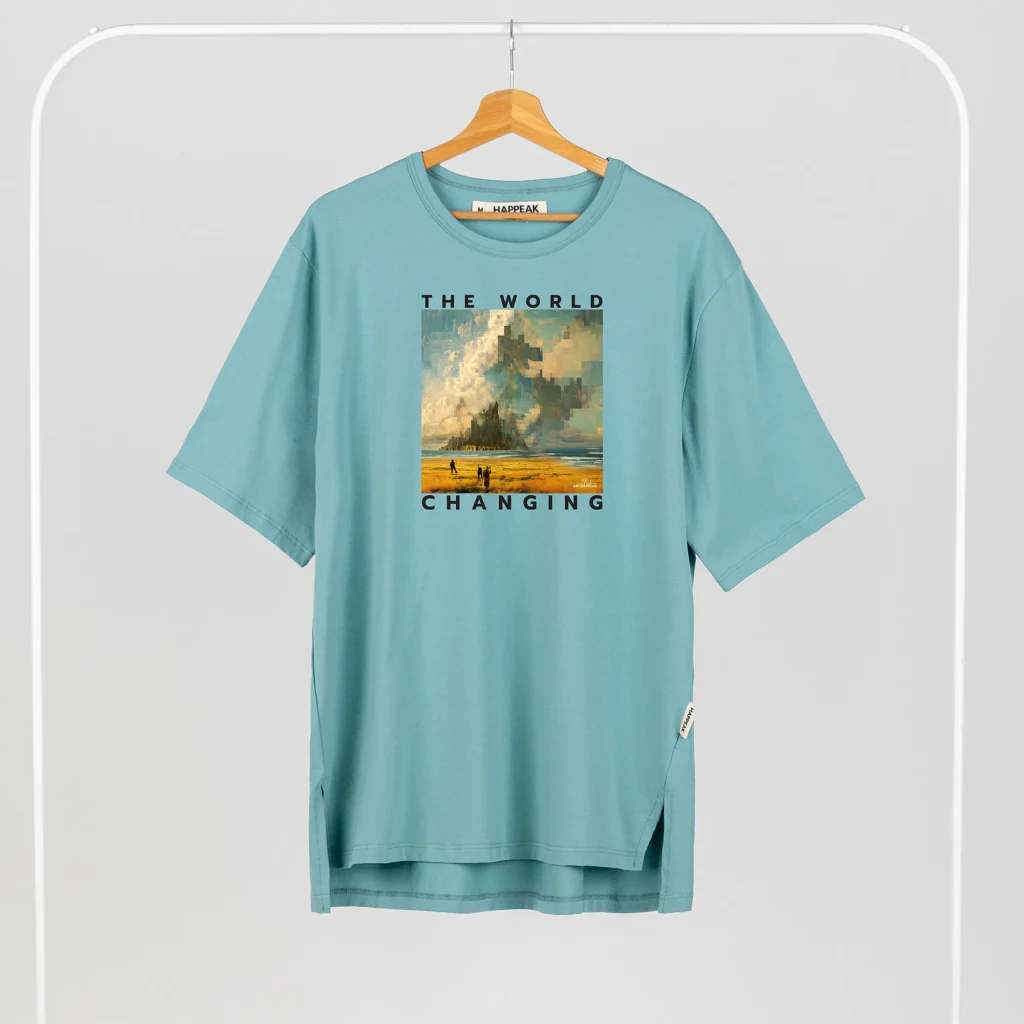 Unisex T-shirt “The World Is Changing” T-shirts  - 2