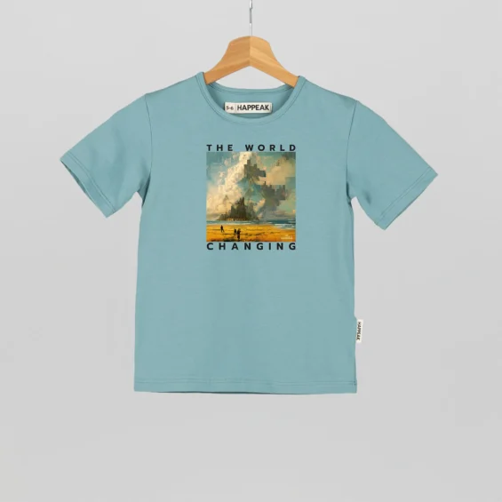 Kids T-shirt “The World Is Changing” Clothing  - 2