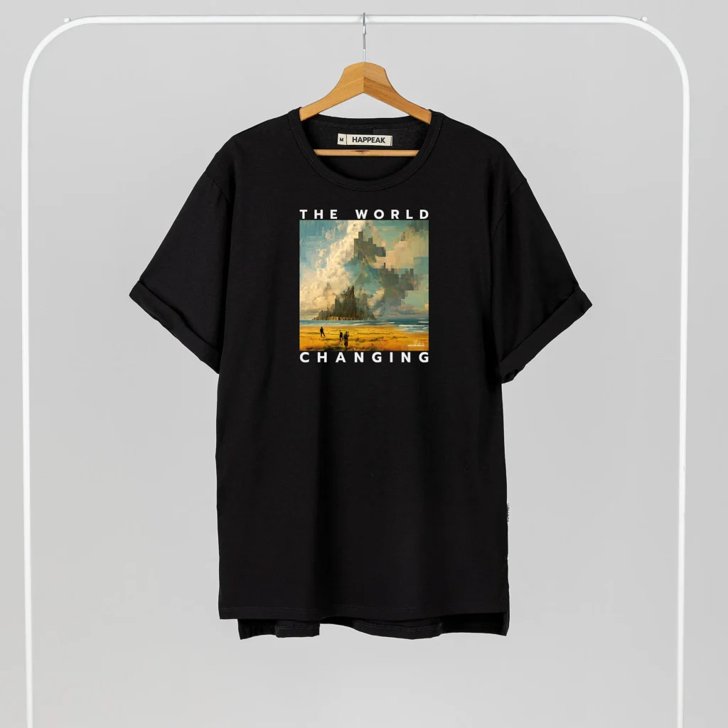 Unisex T-shirt “The World Is Changing” T-shirts  - 3