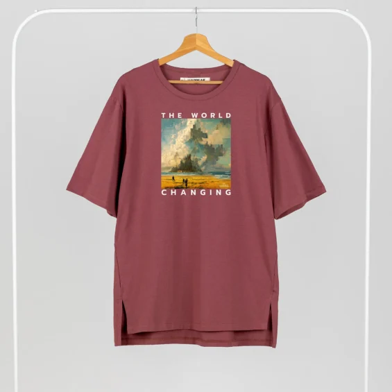 Unisex T-shirt “The World Is Changing” T-shirts  - 4