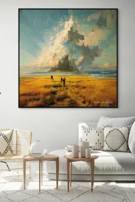 Canvas "The world is changing" "The world is changing" — not with thunder, but with quiet cracks. Oceans rise while screens glow, forests whisper as satellites orbit. Somewhere between progress and forgetting, something ancient exhales.