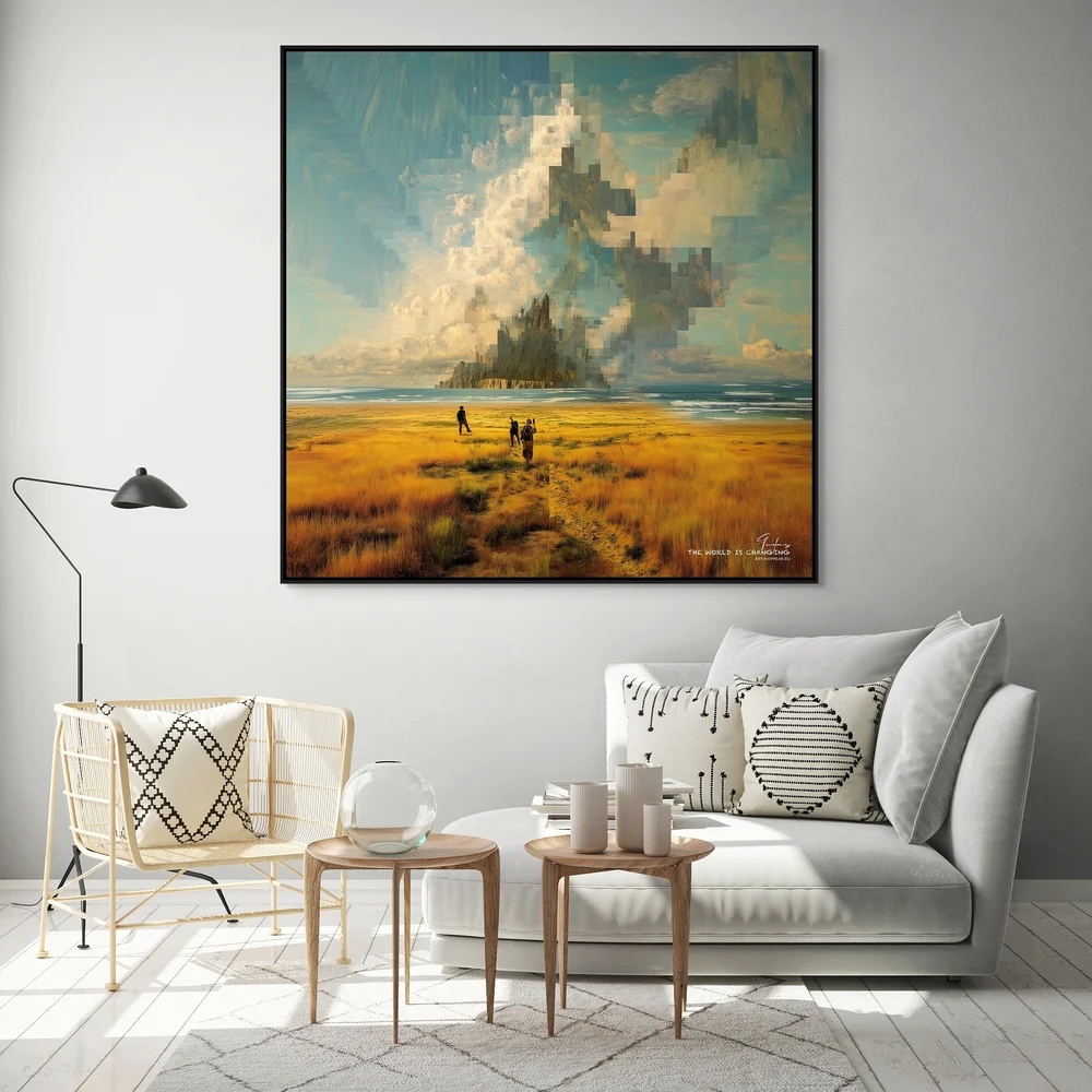 Canvas “The world is changing” Canvas  - 1