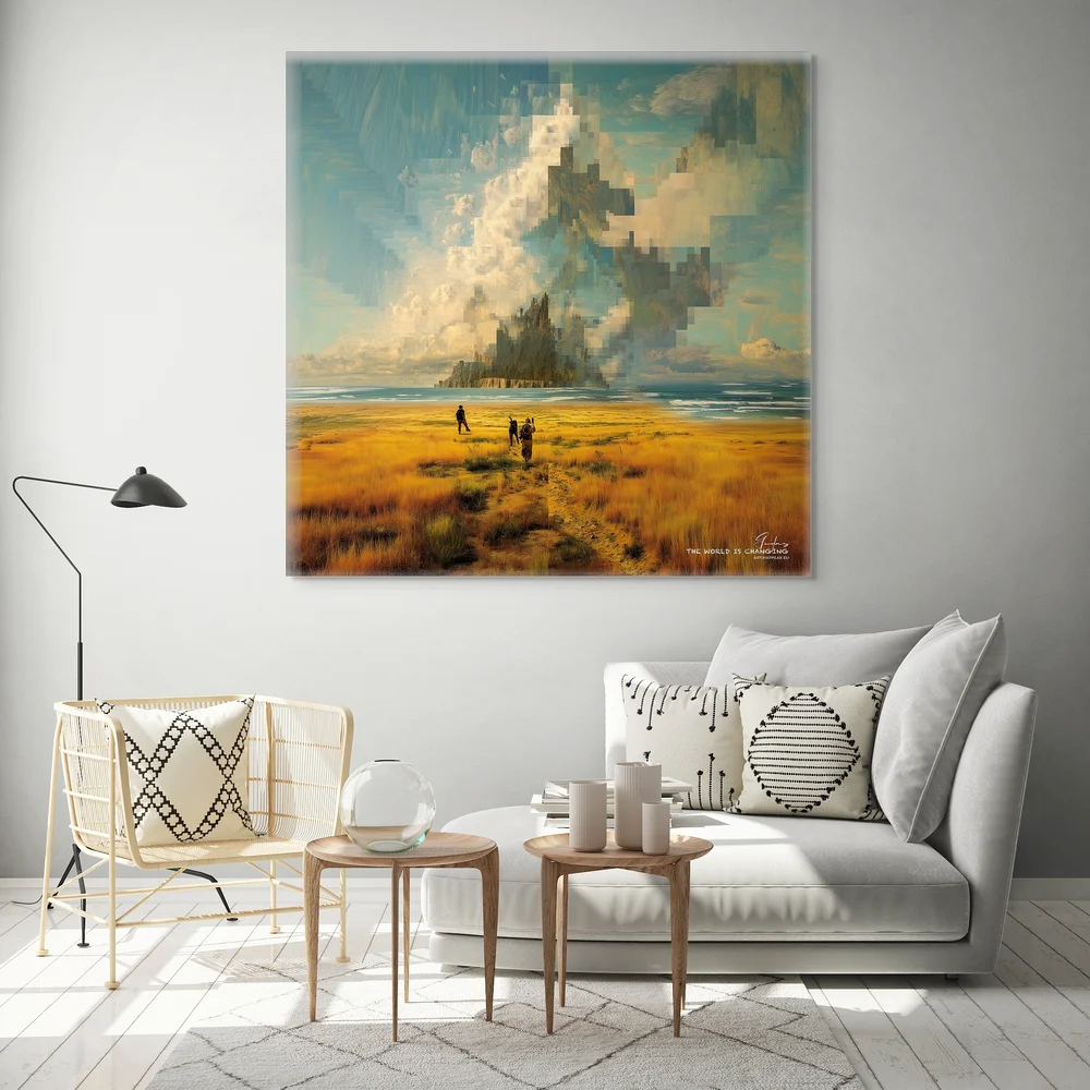 Canvas “The world is changing” Canvas  - 5