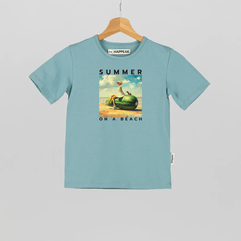 Kids T-shirt “Summer On A Beach” Clothing - 2 Kids T-shirt “Summer On A Beach” Clothing - 2