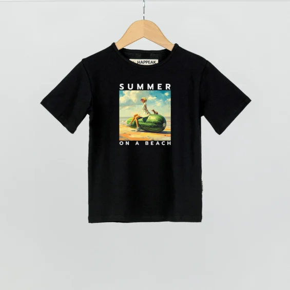 Kids T-shirt “Summer On A Beach” Clothing - 3 Kids T-shirt “Summer On A Beach” Clothing - 3