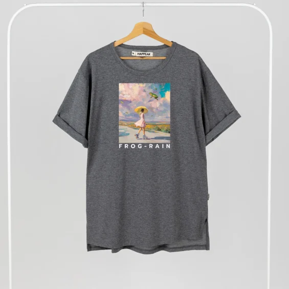 Unisex T-shirt “Frog Rain” T-shirts  - 3