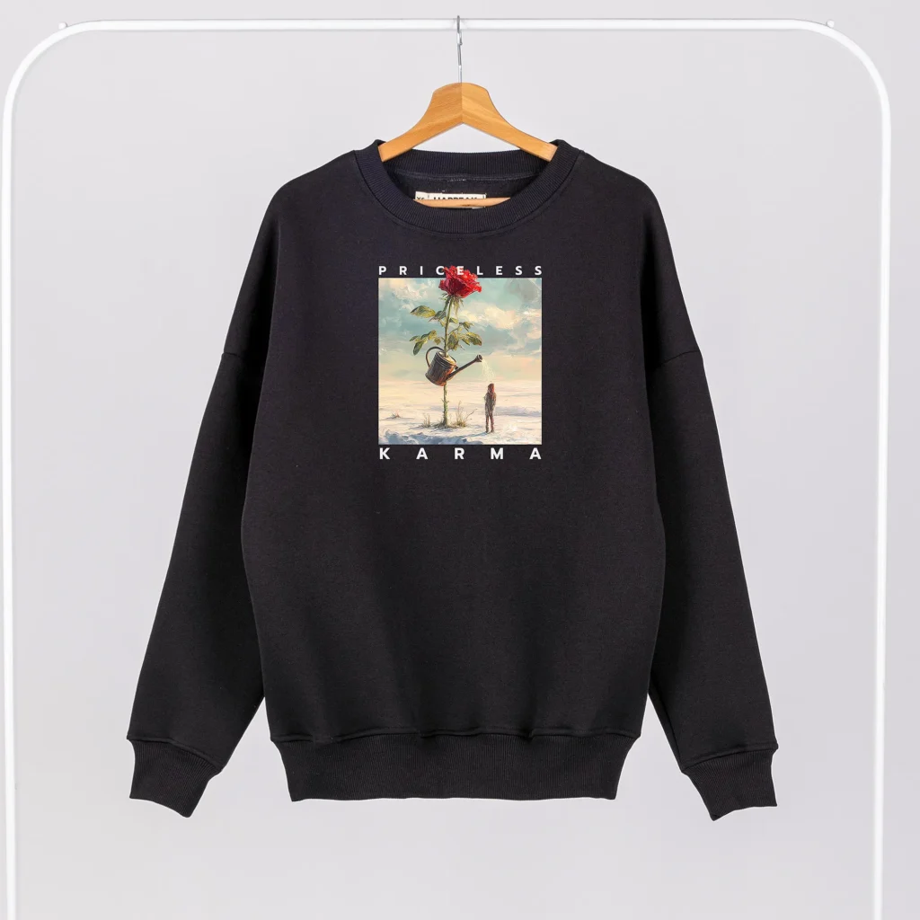 Unisex Sweatshirt “Priceless Karma” Sweatshirts  - 1