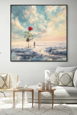 Canvas "Priceless karma"