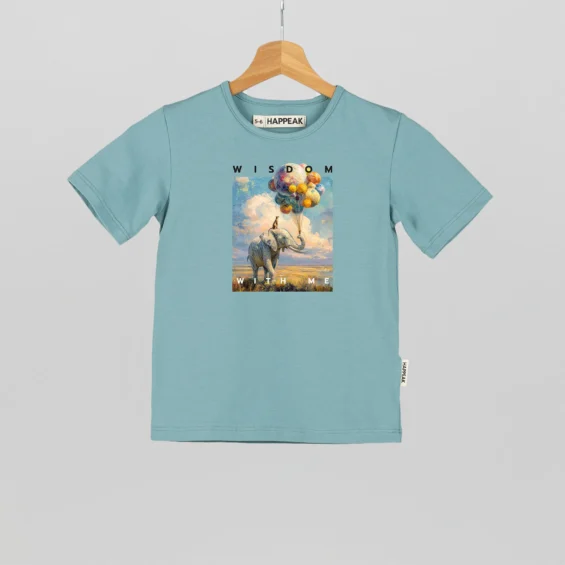 Kids T-shirt “Wisdom With Me” Clothing  - 5