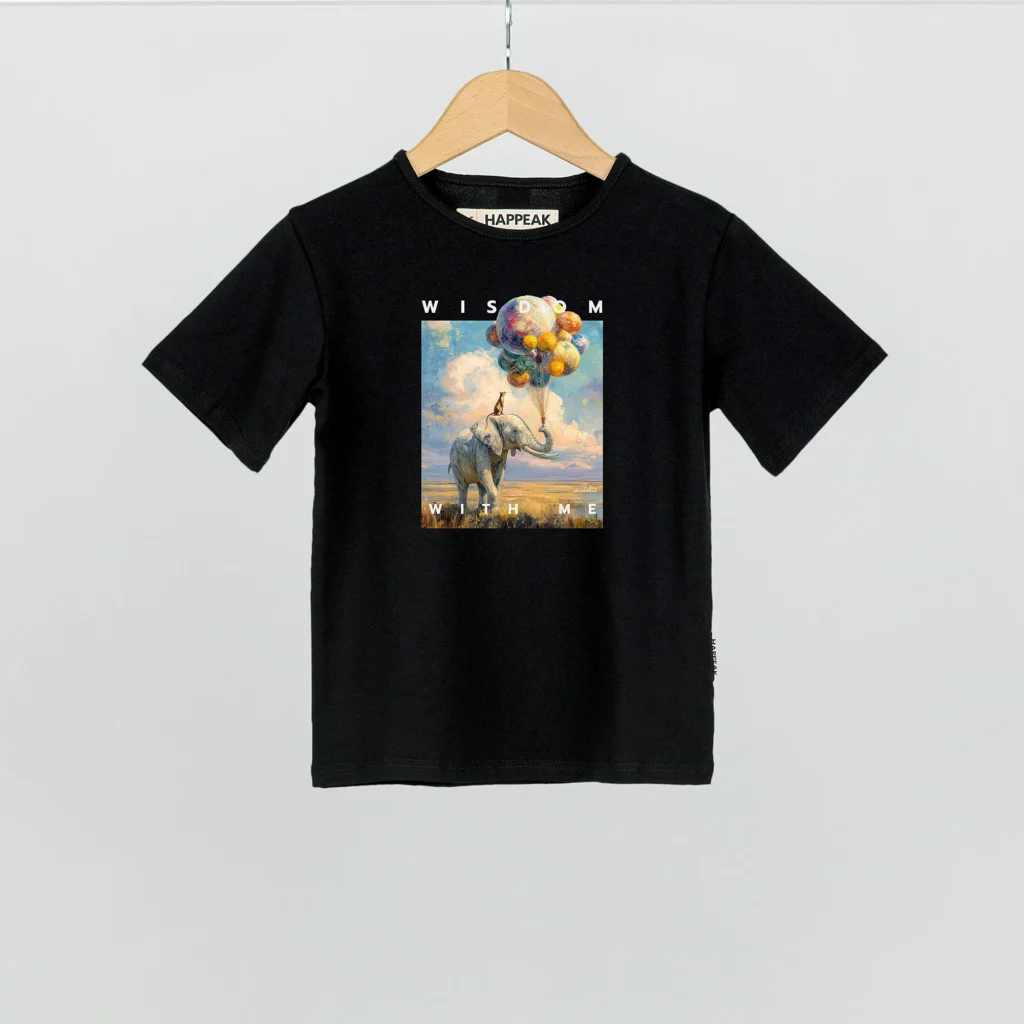 Kids T-shirt “Wisdom With Me” Kids t-shirts  - 4