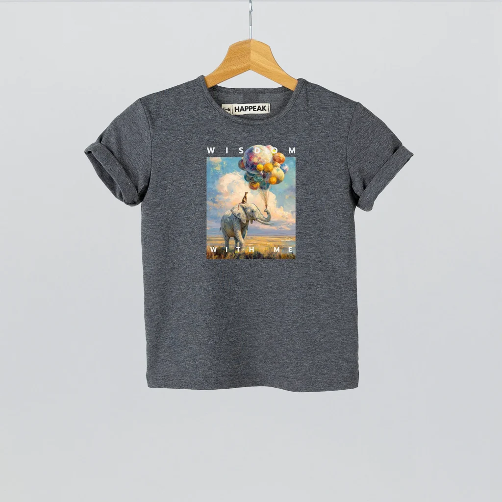 Kids T-shirt “Wisdom With Me” Kids t-shirts  - 3