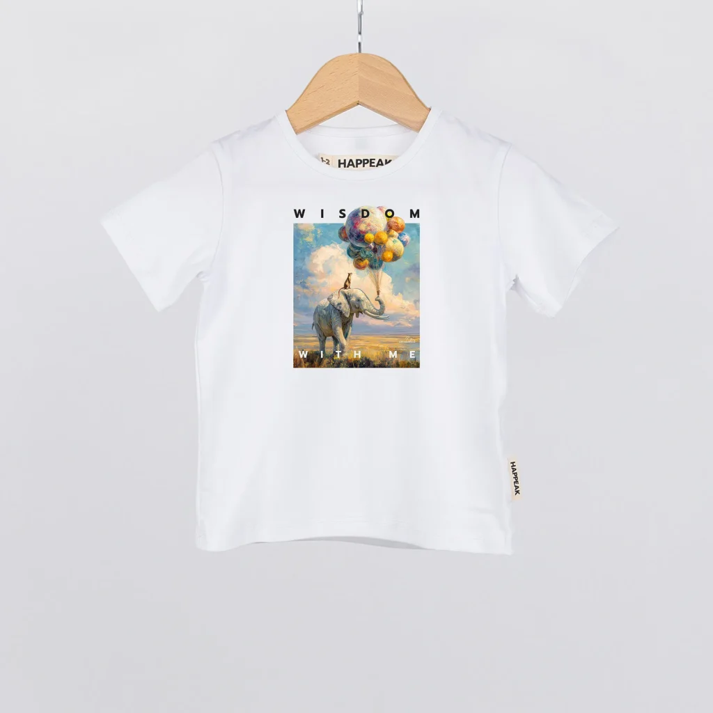 Kids T-shirt “Wisdom With Me” Kids t-shirts  - 1