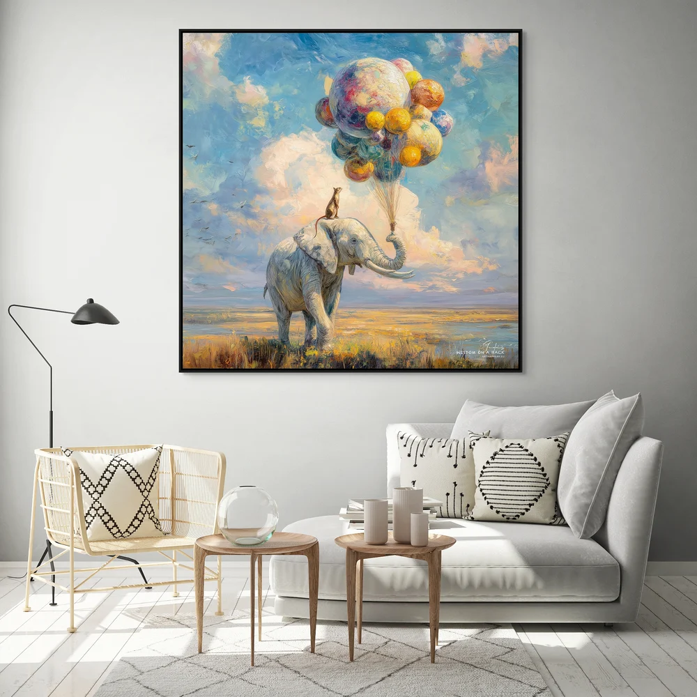 Canvas “Wisdom on a back” Canvas  - 1