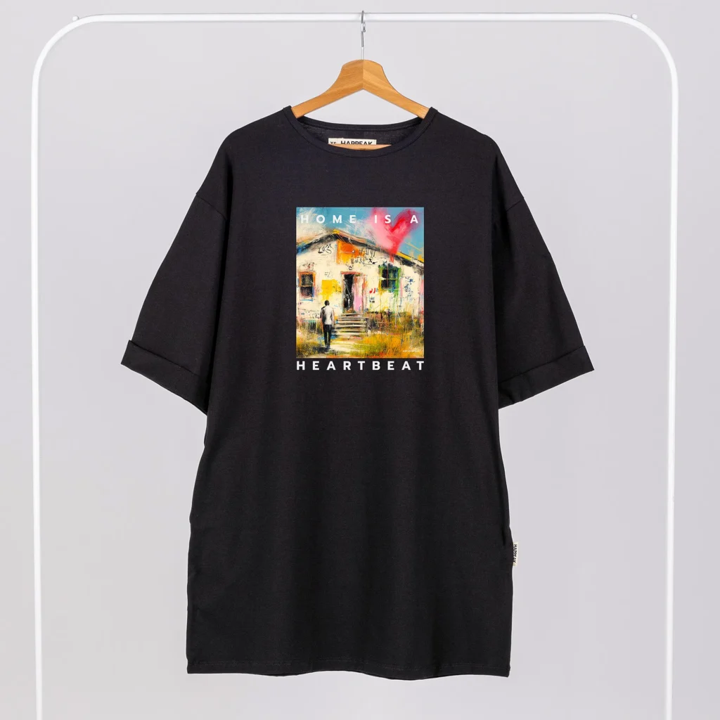Short dress “Home Is A Heartbeat” Dresses  - 1