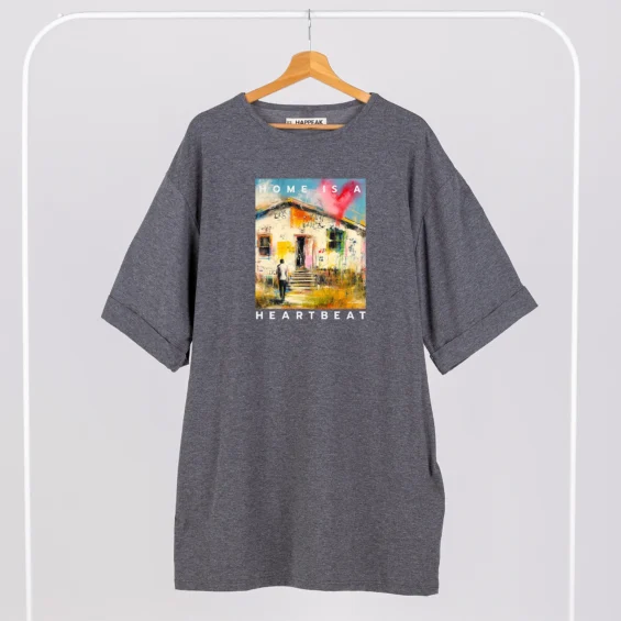 Short dress “Home Is A Heartbeat” Dresses  - 3