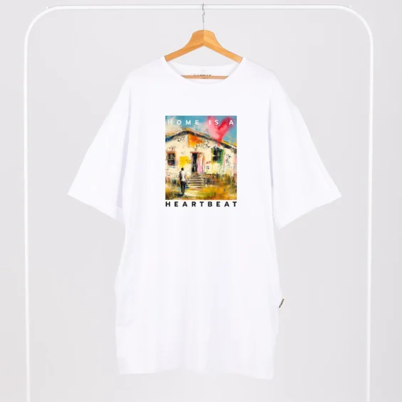 Short dress “Home Is A Heartbeat” Dresses  - 2