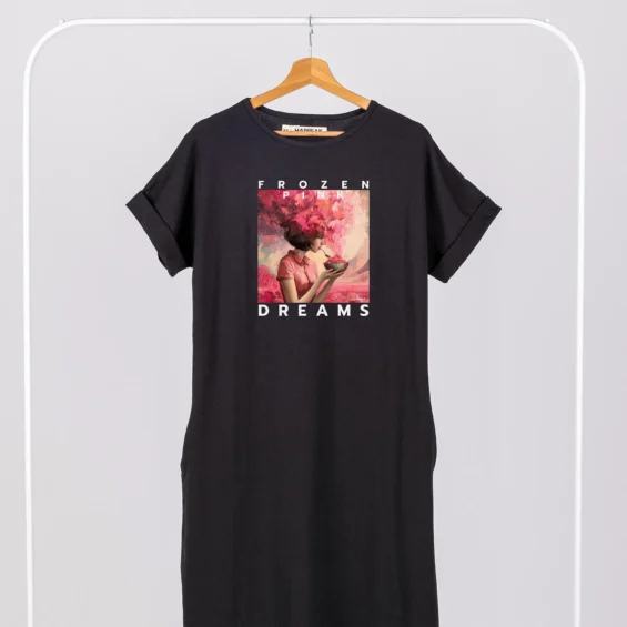 Long dress “Frozen Pink Dreams” Dresses  - 2