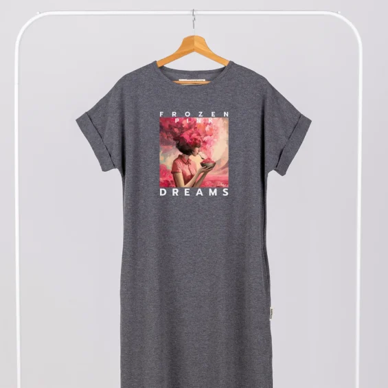 Long dress “Frozen Pink Dreams” Dresses  - 3