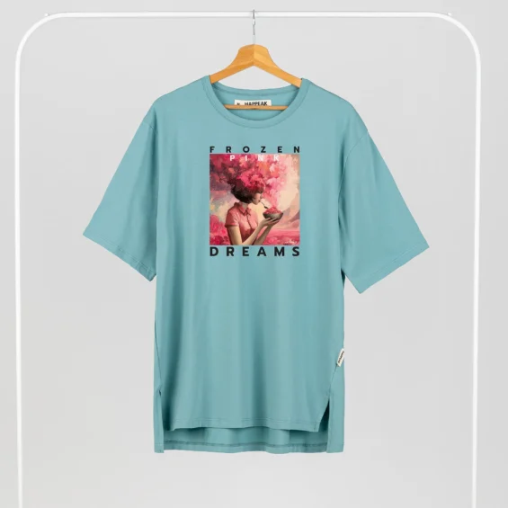 Unisex T-shirt “Frozen Pink Dreams” T-shirts  - 2