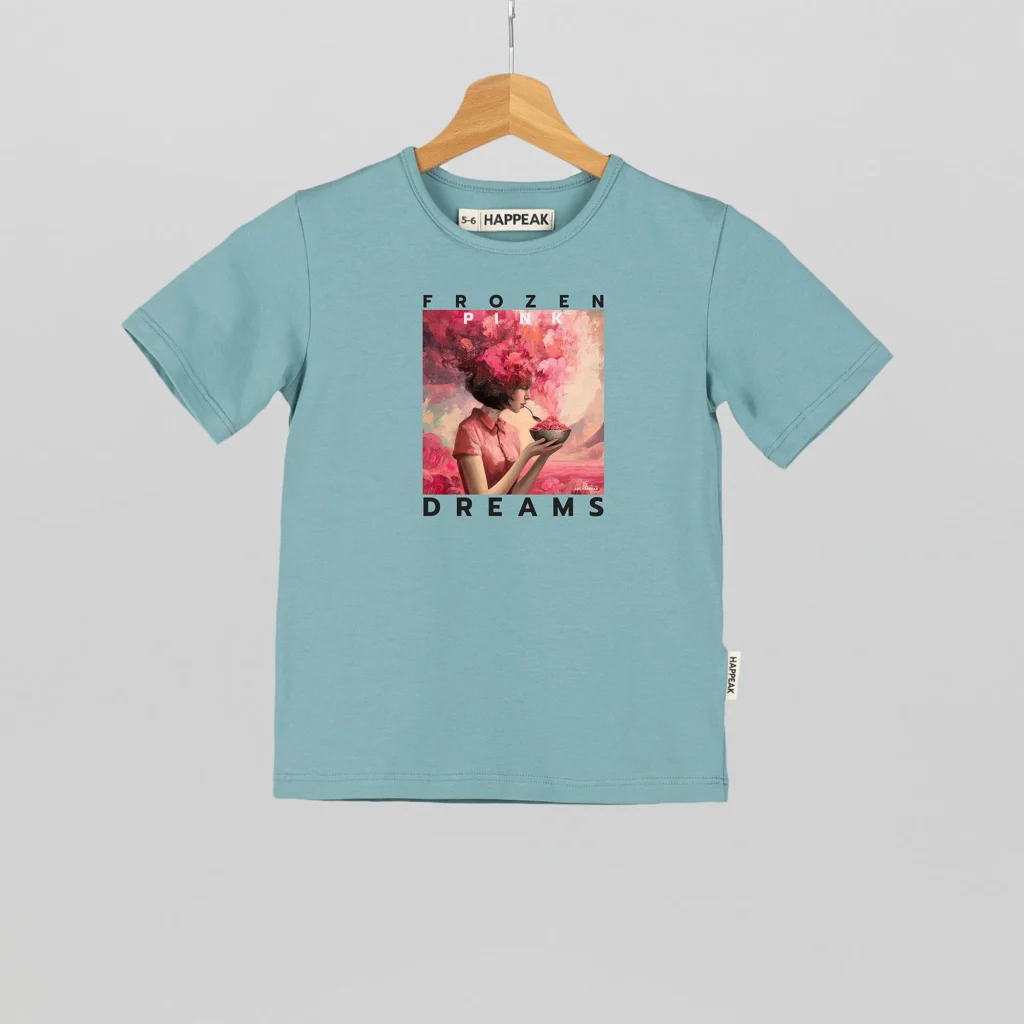 Kids T-shirt “Frozen Pink Dreams” Kids t-shirts  - 2