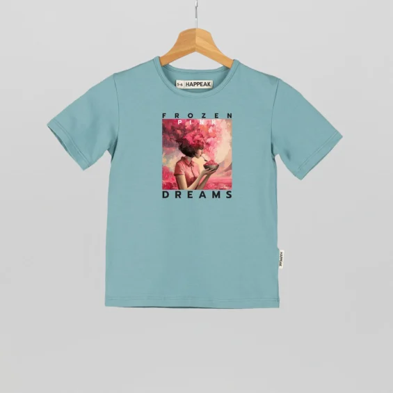 Kids T-shirt “Frozen Pink Dreams” Clothing  - 2