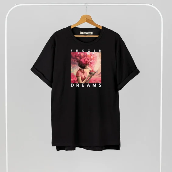 Unisex T-shirt “Frozen Pink Dreams” T-shirts  - 3