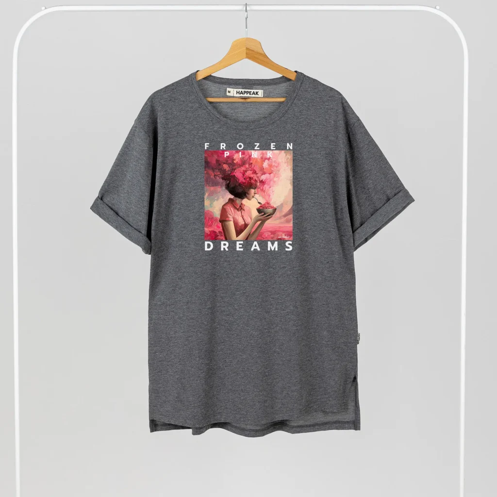 Unisex T-shirt “Frozen Pink Dreams” T-shirts  - 1