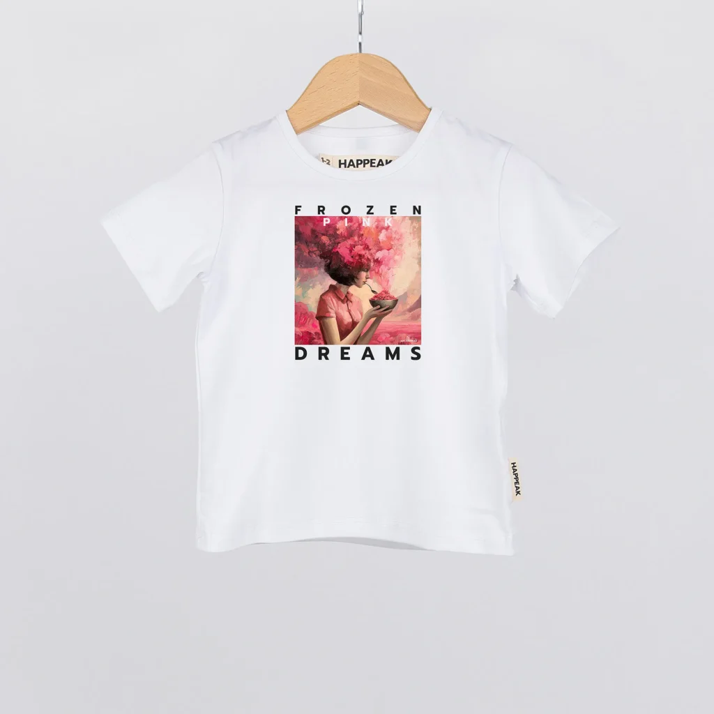 Kids T-shirt “Frozen Pink Dreams” Kids t-shirts  - 4