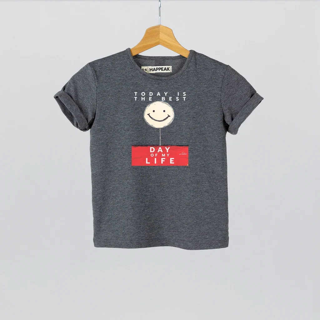 Kids T-shirt “Today Is The Best Day Of My Life” Kids t-shirts  - 4