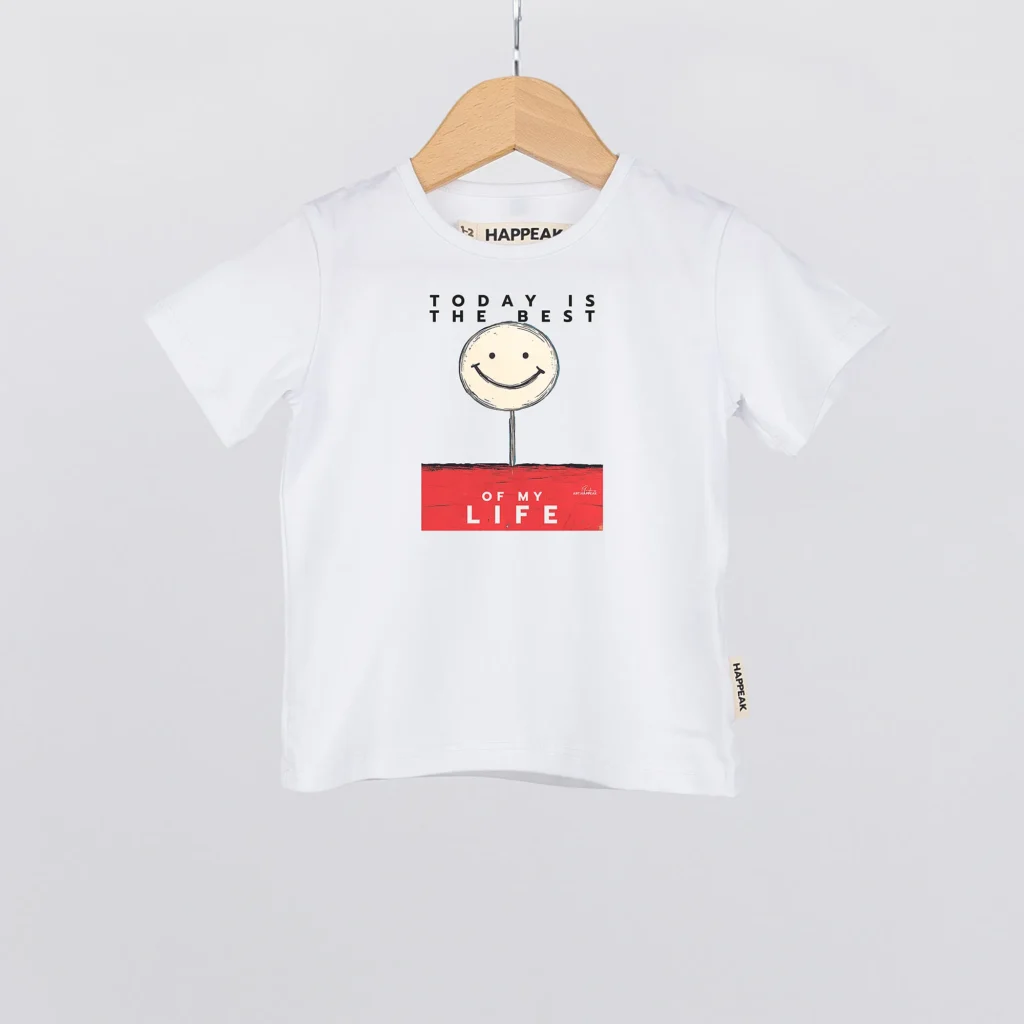 Kids T-shirt “Today Is The Best Day Of My Life” Kids t-shirts  - 1