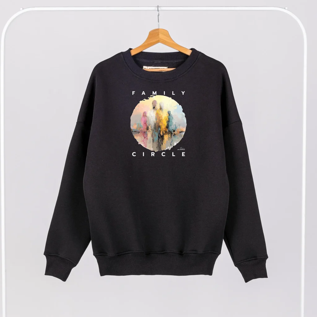 Unisex Sweatshirt “Family Circle” Sweatshirts  - 1
