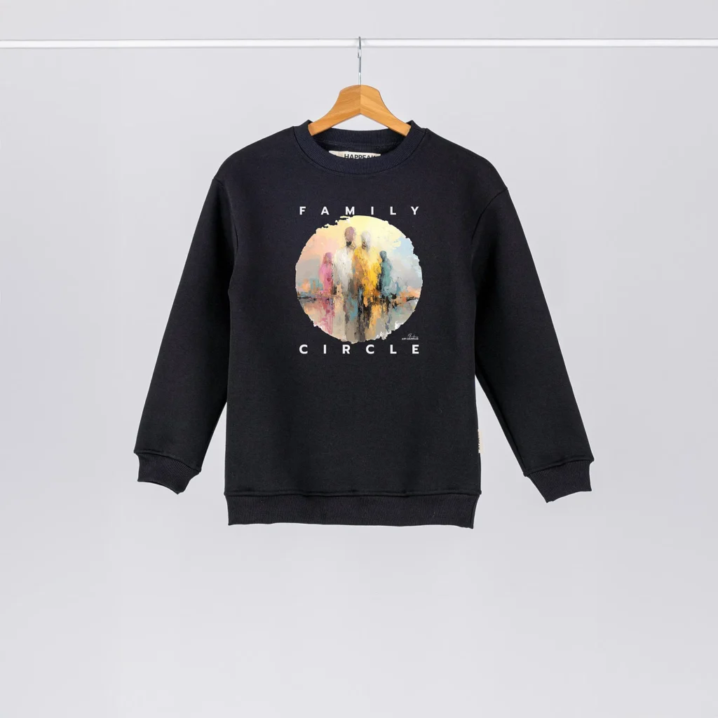 Kids Sweatshirt “Family Circle” Clothing  - 1