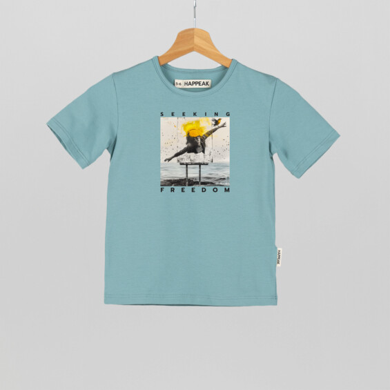 Kids T-shirt “Seeking Freedom” Clothing - 5 Kids T-shirt “Seeking Freedom” Clothing - 5