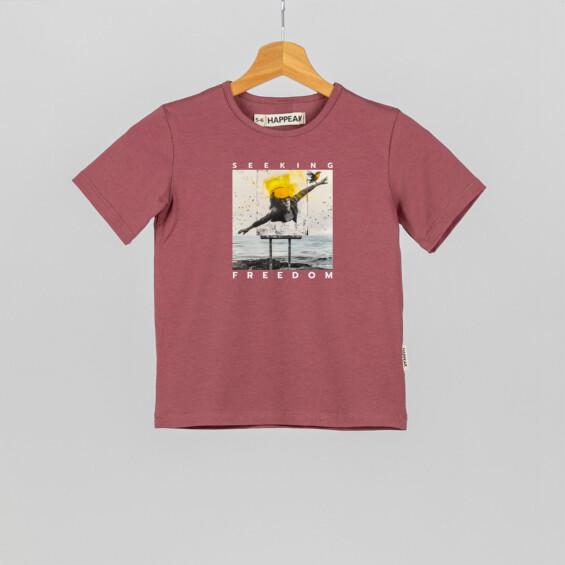 Kids T-shirt “Seeking Freedom” Clothing - 2 Kids T-shirt “Seeking Freedom” Clothing - 2