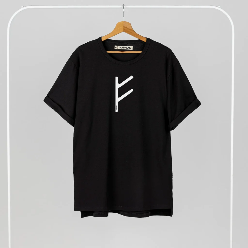 Unisex T-shirt Fehu T-shirts  - 3