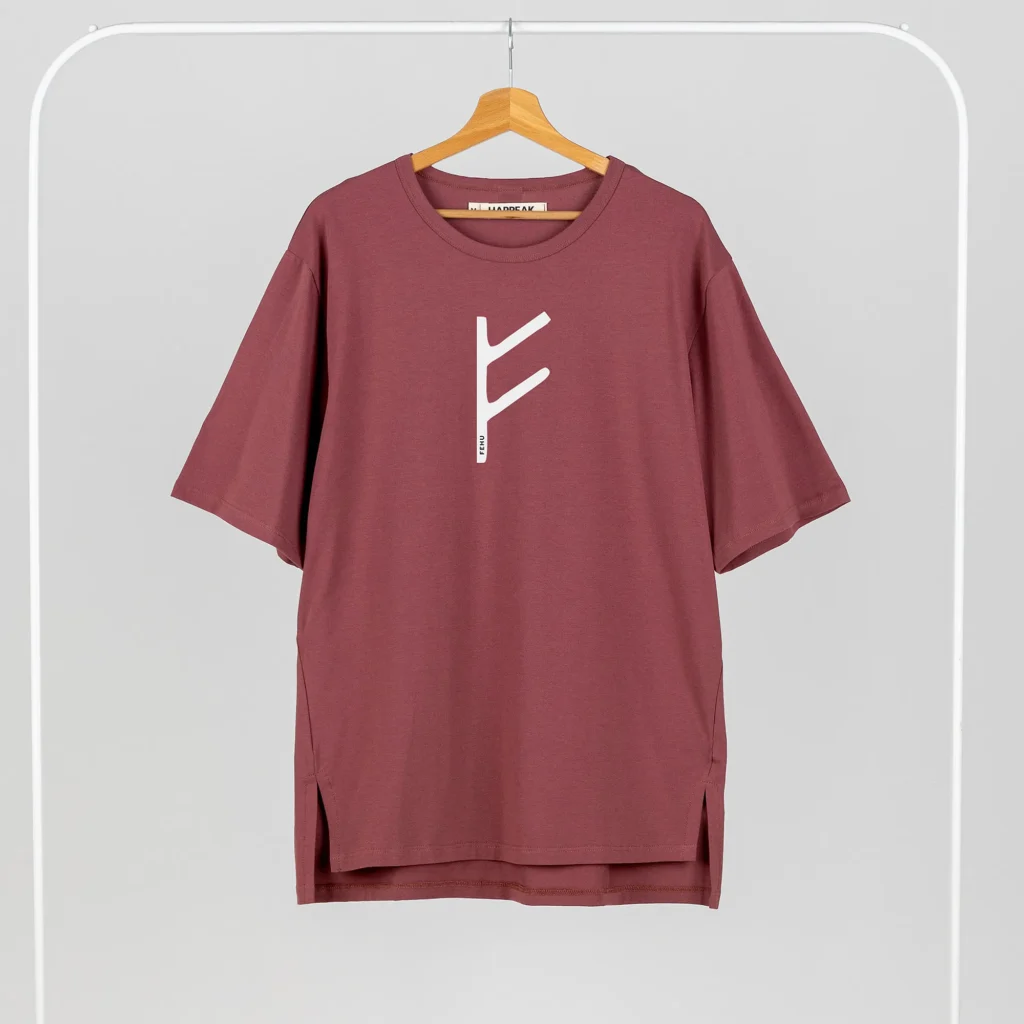 Unisex T-shirt Fehu T-shirts  - 5