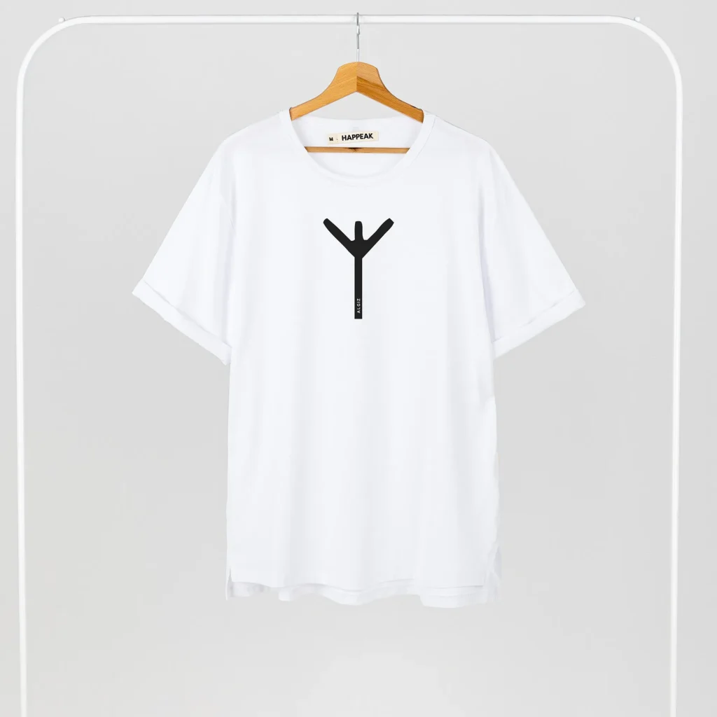 Unisex T-shirt Algiz T-shirts  - 2