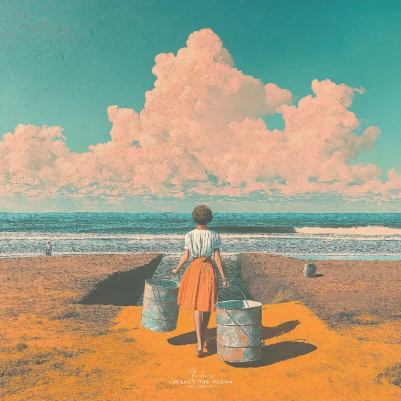 Kids T-shirt “Collect the ocean” Clothing  - 4