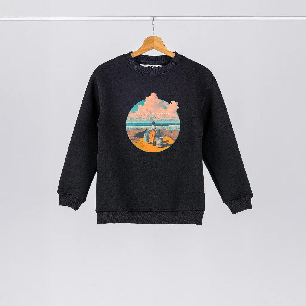 Kids Sweatshirt “Collect the ocean” Kids Sweatshirts  - 1