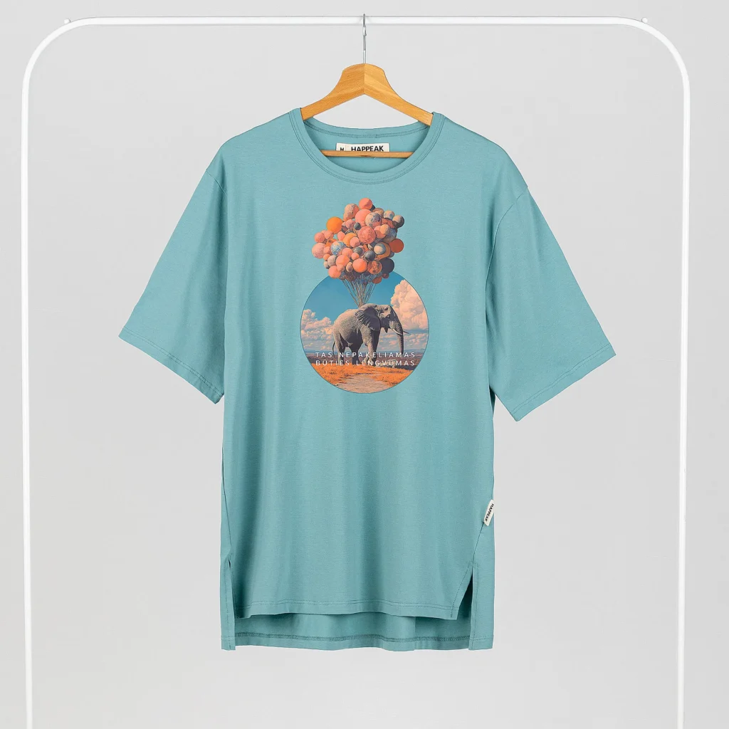Unisex T-shirt “Būties Lengvumas” T-shirts  - 2