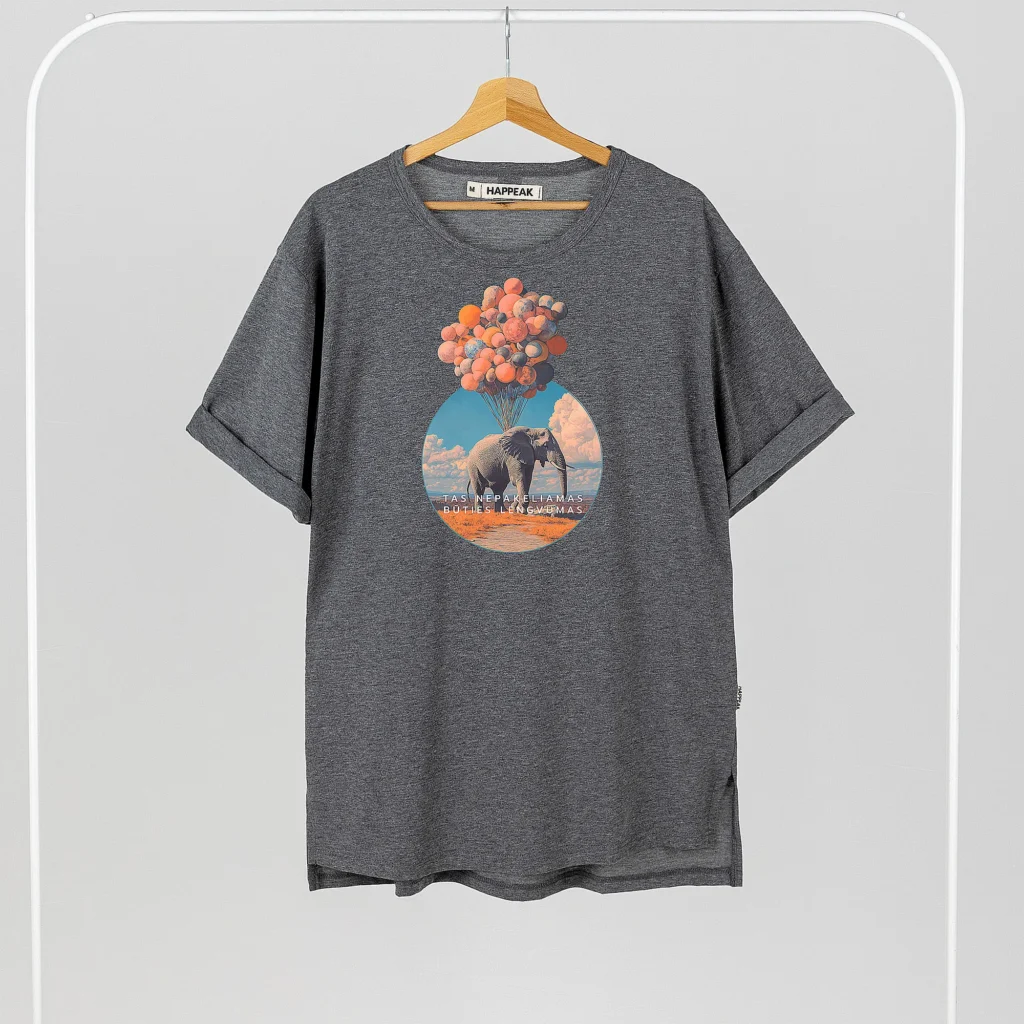 Unisex T-shirt “Būties Lengvumas” T-shirts  - 3