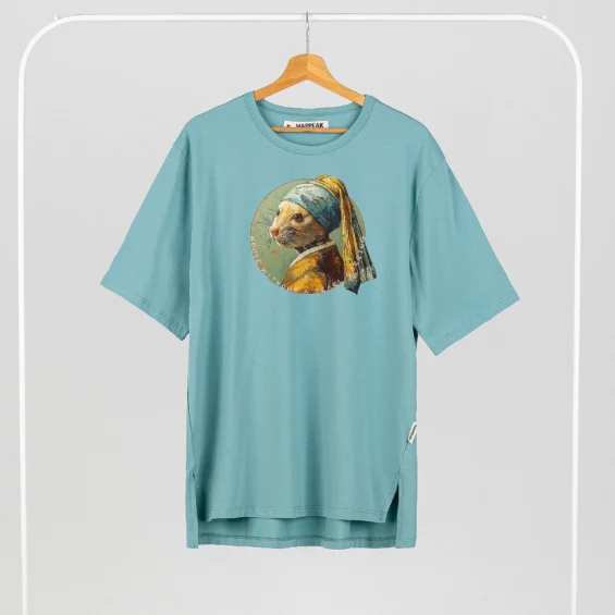 Unisex T-shirt “Mouse Without A Pearl Earring” T-shirts  - 5