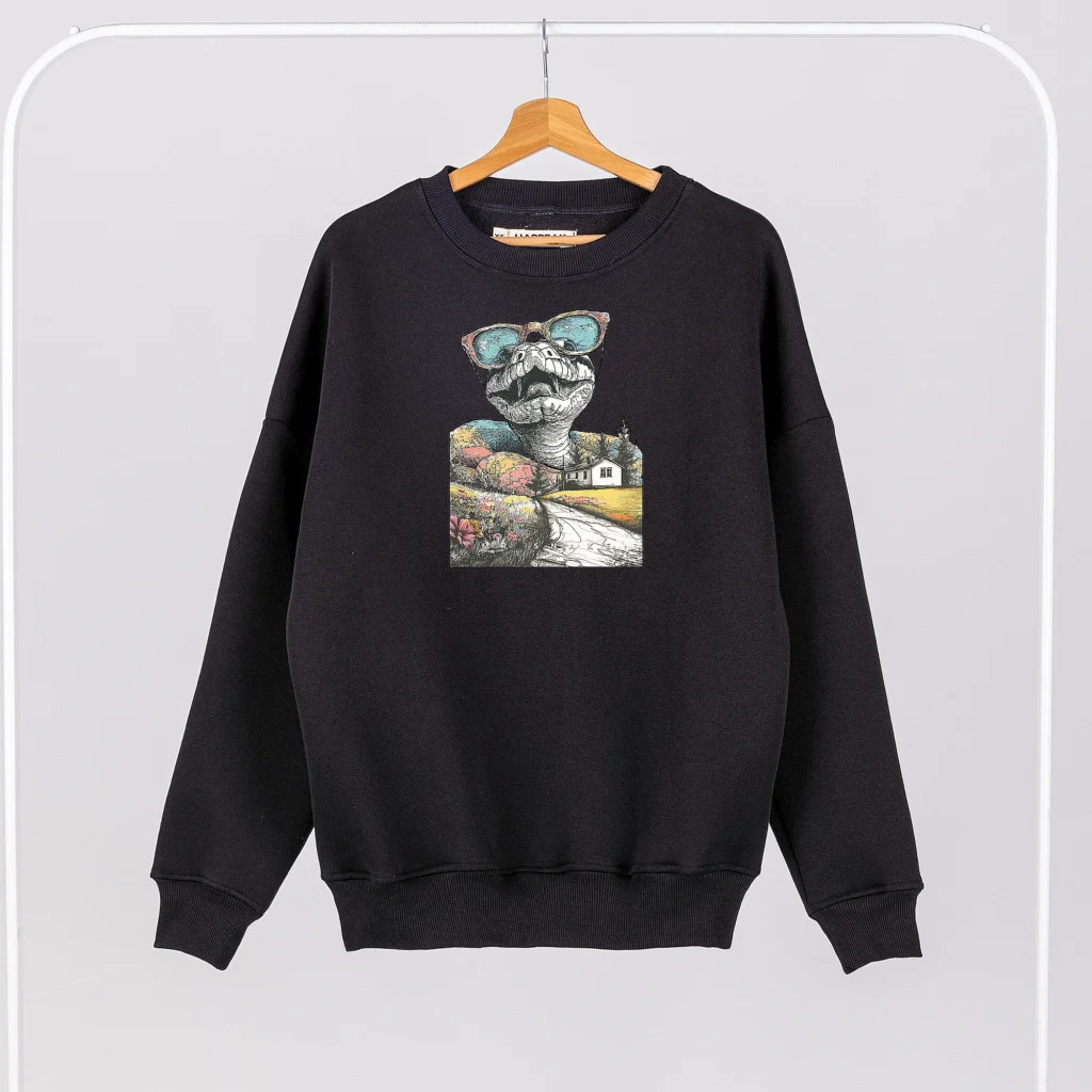 Unisex Sweatshirt “Mr Snake” Sweatshirts  - 1