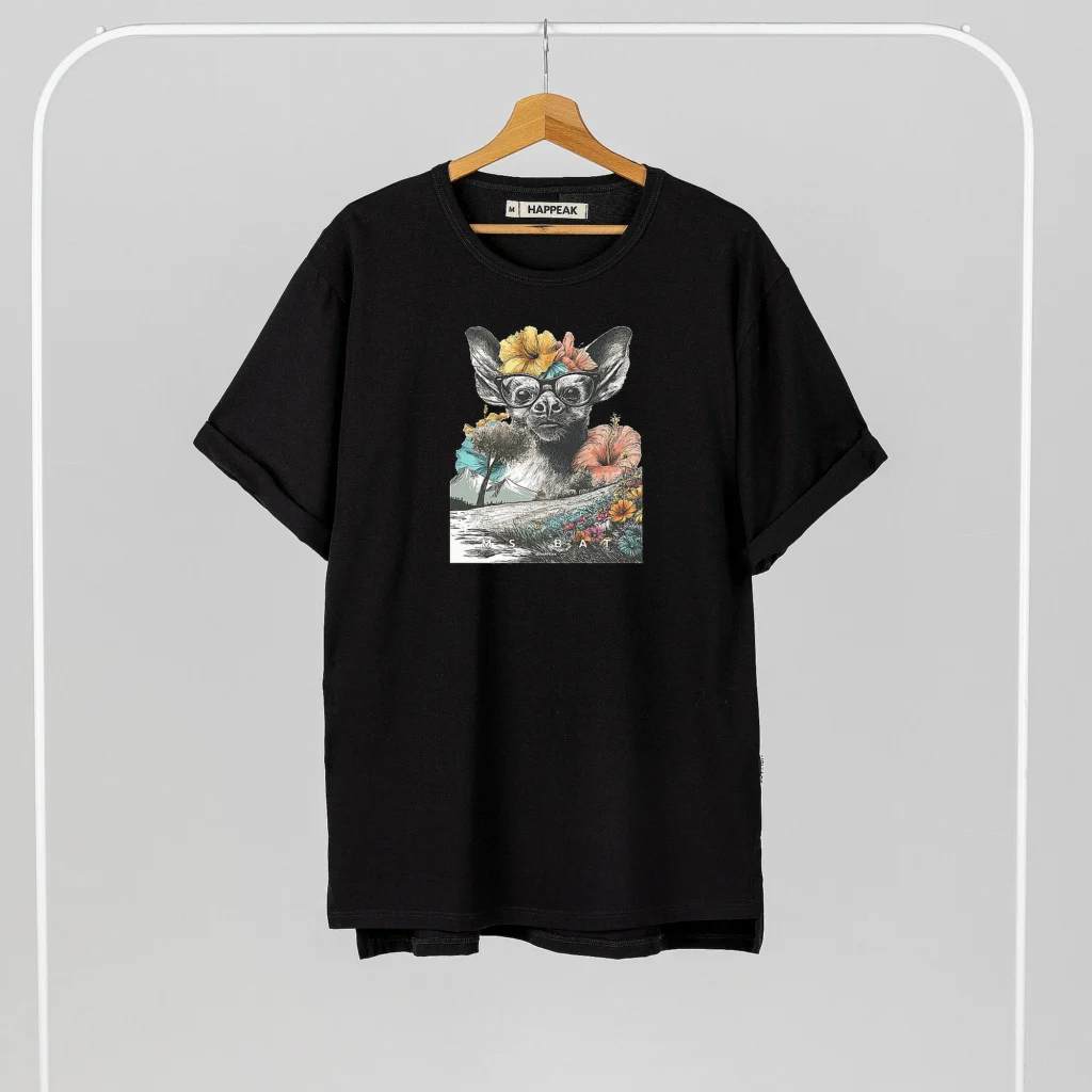 Unisex T-shirt Ms Bat T-shirts  - 4