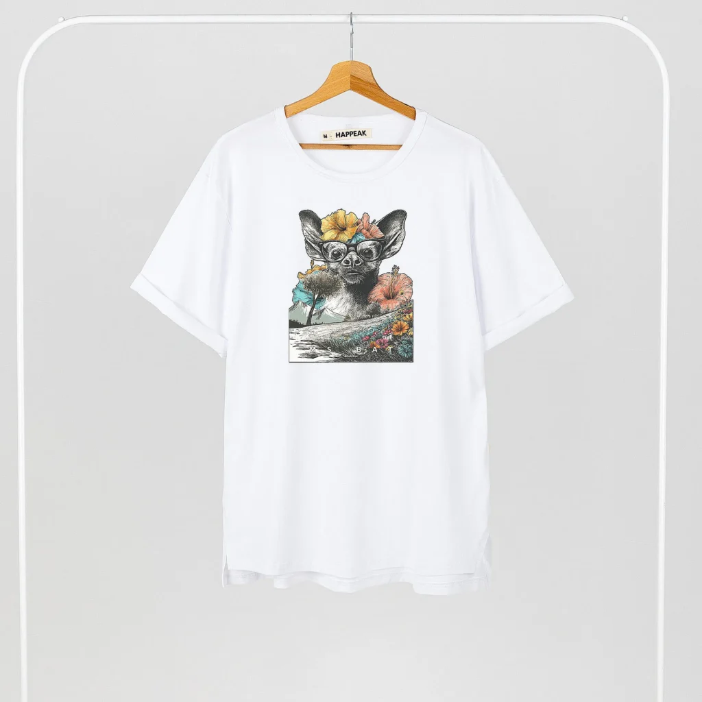 Unisex T-shirt Ms Bat T-shirts  - 2