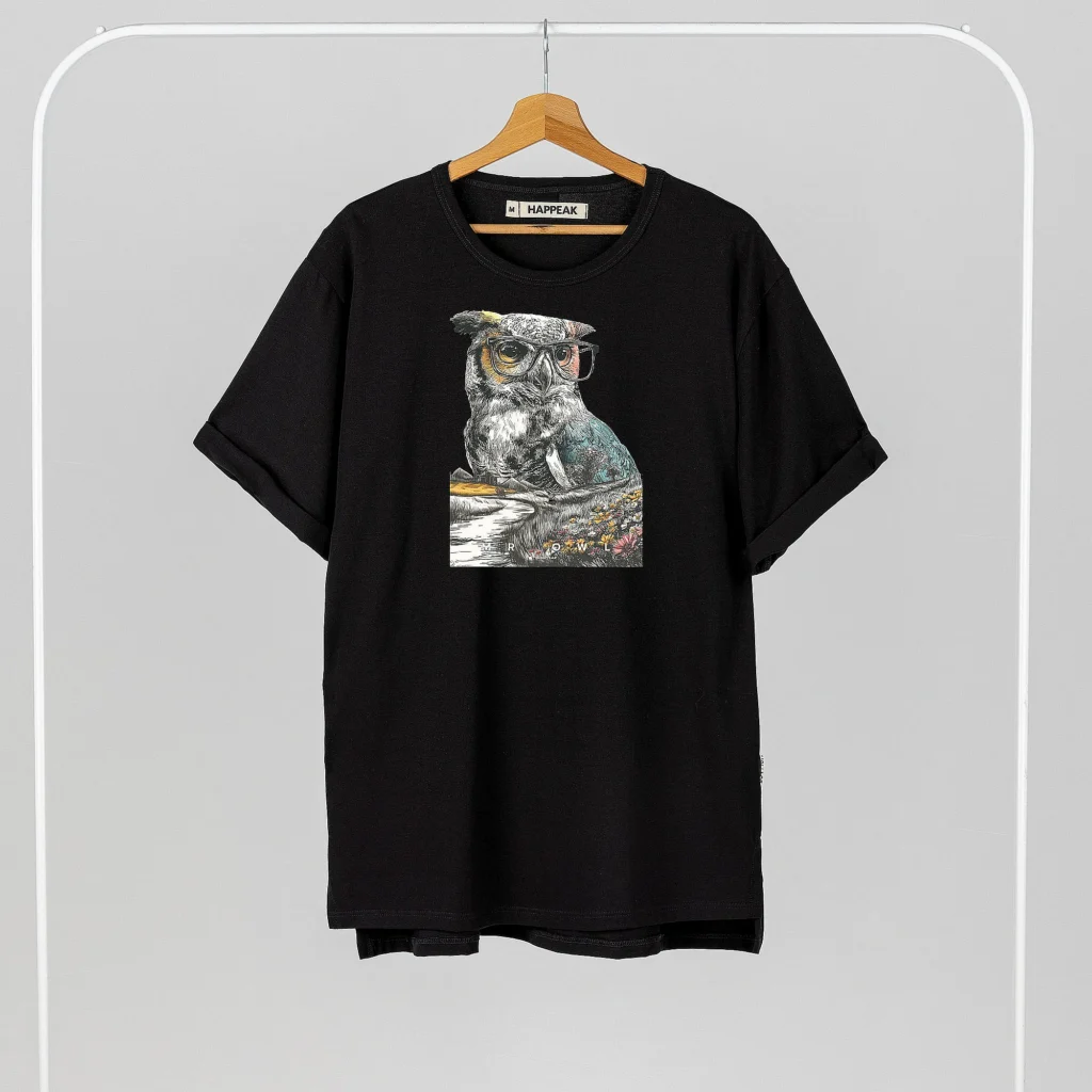 Unisex T-shirt Mr Owl T-shirts  - 4