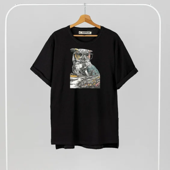 Unisex T-shirt Mr Owl T-shirts  - 4