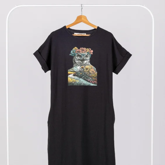 Long dress “Ms Owl” Dresses  - 2