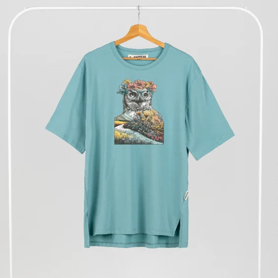 Unisex T-shirt Ms Owl T-shirts  - 4